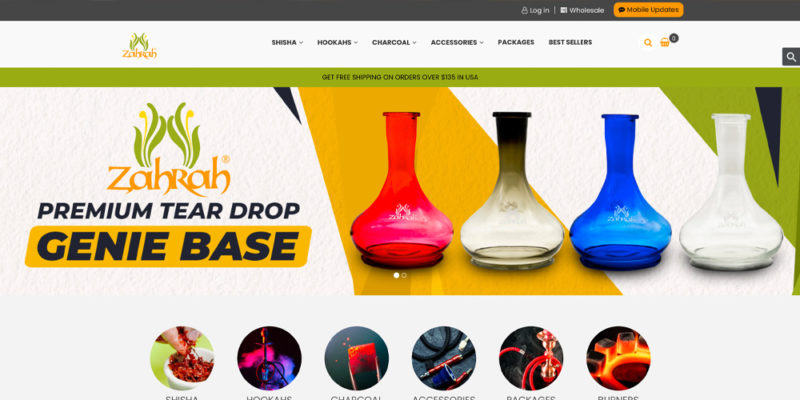 ZahrahUSA.com - Website Review