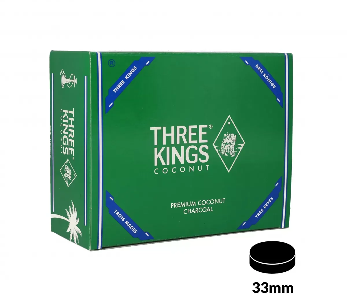 Three Kings Coconut Charcoals